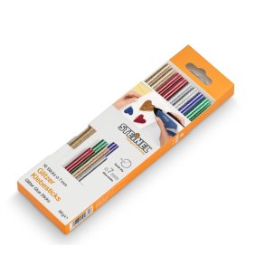 Limstift 7 MM Glitter 16 stk