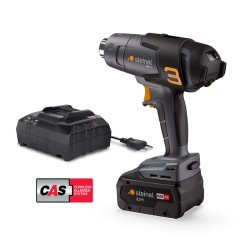 Varmluftpistol MobileHeat 3 med 5,5AH batteri og lader