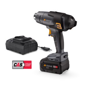  Varmluftpistol MobileHeat 3 med 8 AH batteri og lader