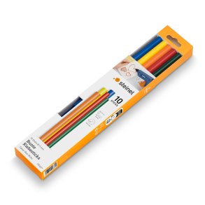 Limstift �11 mm farve 10 stk