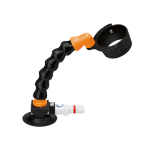 Fleksibelt stativ med sugekop